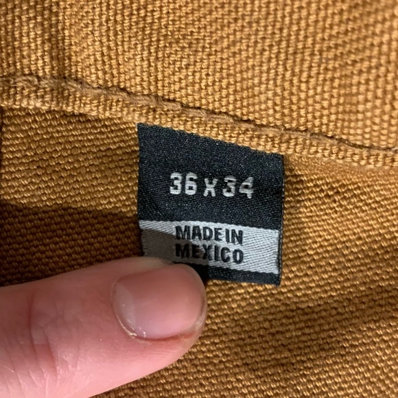 Carhartt Brown Loose Fit Men’s Jeans - Size: 36W/34L - Picture 5 of 10